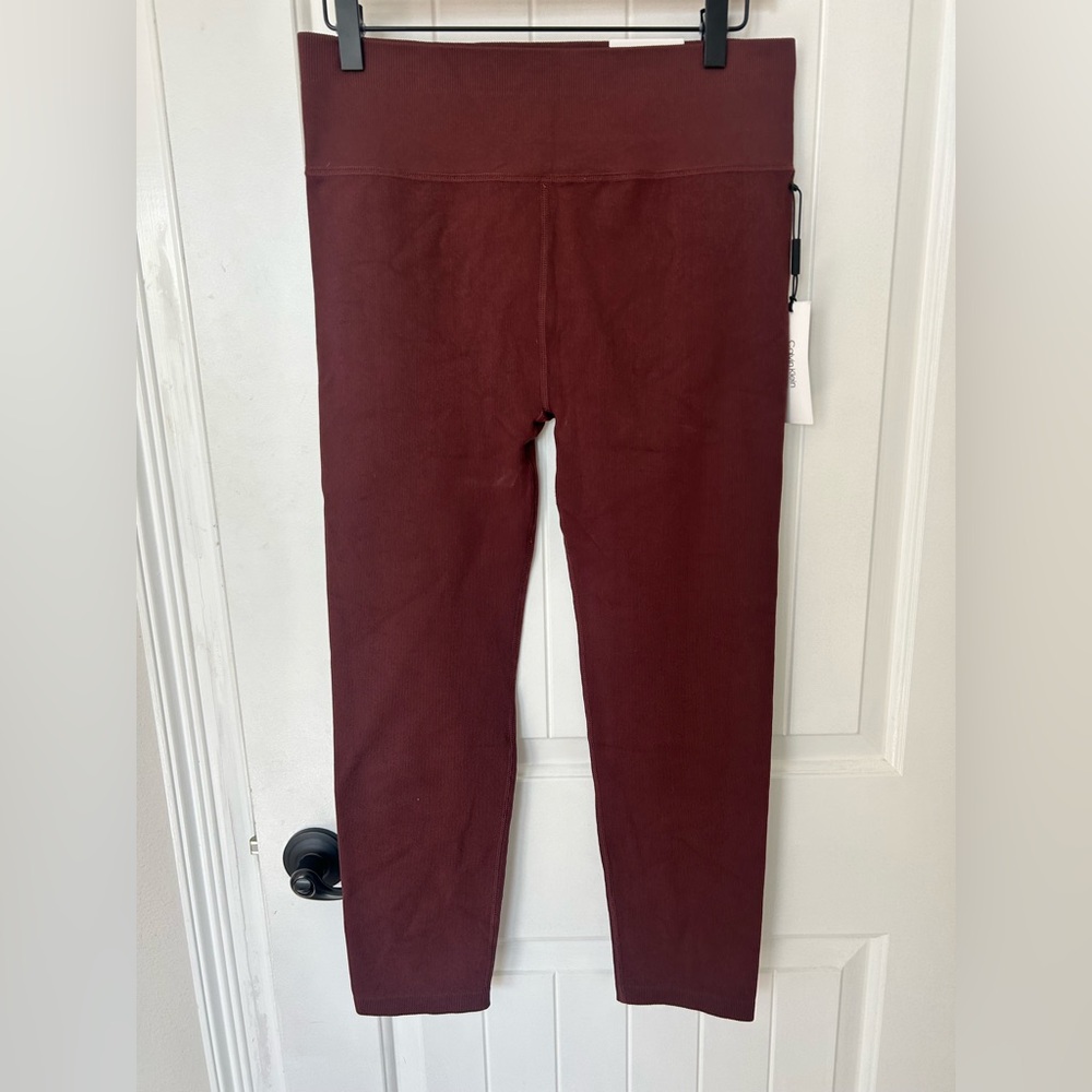 XL Calvin Klein ribbed leggings NWT